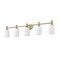 Z-Lite Orion 5 Light Vanity, 40.25in. W x 9.5in. H, Modern Gold 1102-5V-MGLD - alternate 8
